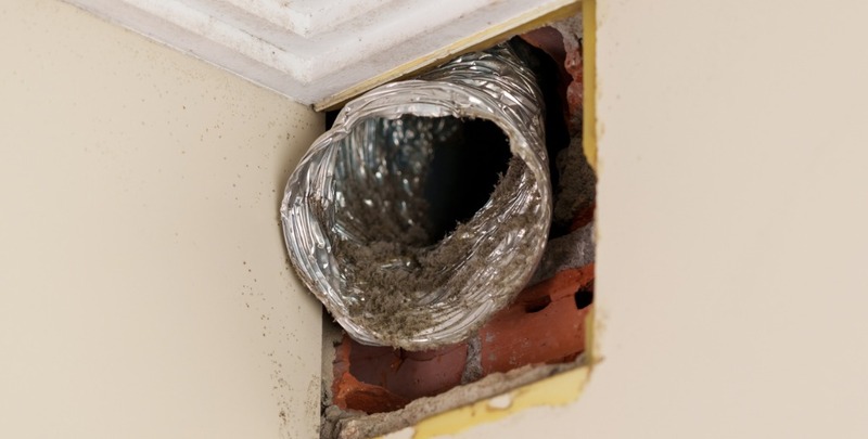 Build up of dust in ventilation system