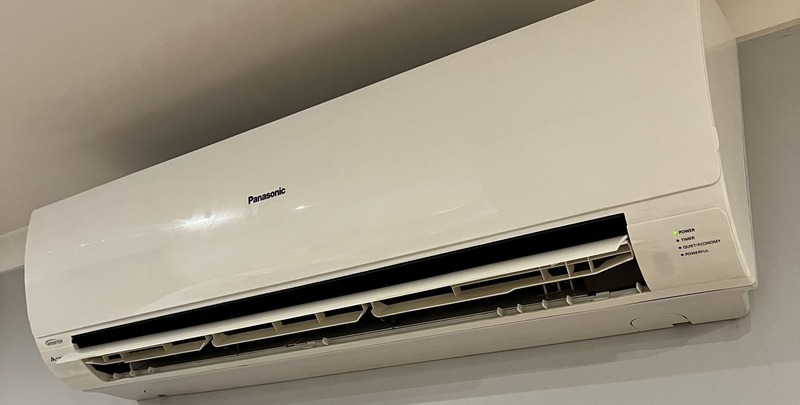A Panasonic air conditioner